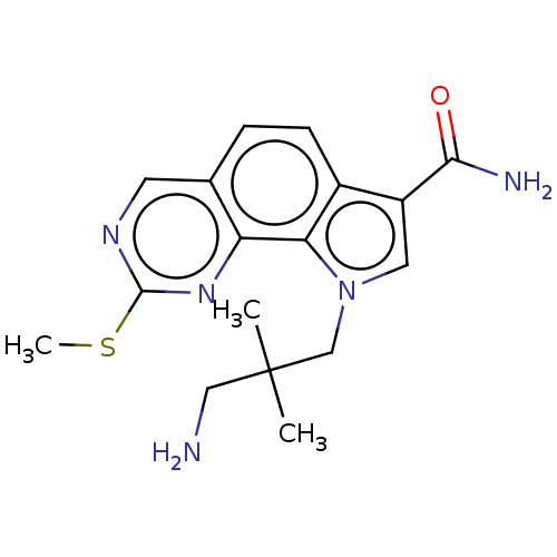 Chemical structure of BindingDB Monomer ID 149695