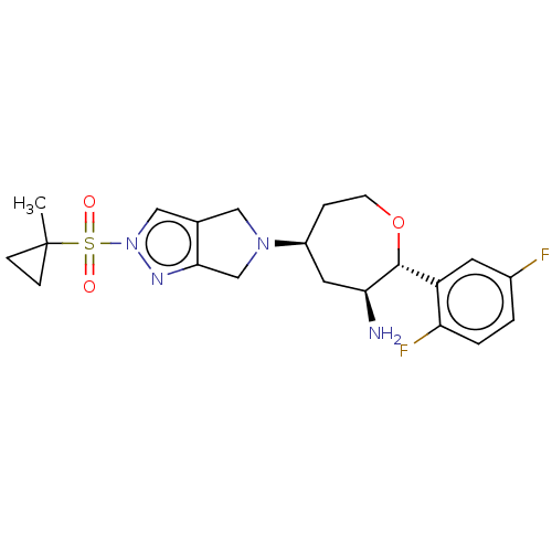 Chemical structure of BindingDB Monomer ID 150245