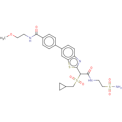 Chemical structure of BindingDB Monomer ID 151316