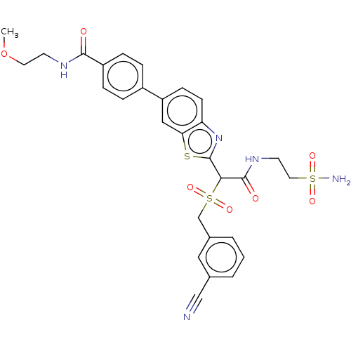 Chemical structure of BindingDB Monomer ID 151317