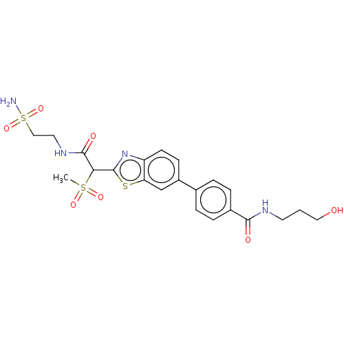 Chemical structure of BindingDB Monomer ID 151400