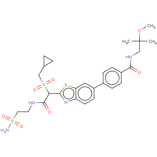 Chemical structure of BindingDB Monomer ID 151433