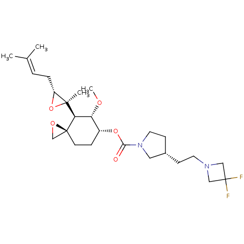 Chemical structure of BindingDB Monomer ID 152159