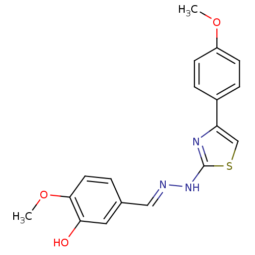 Chemical structure of BindingDB Monomer ID 152631