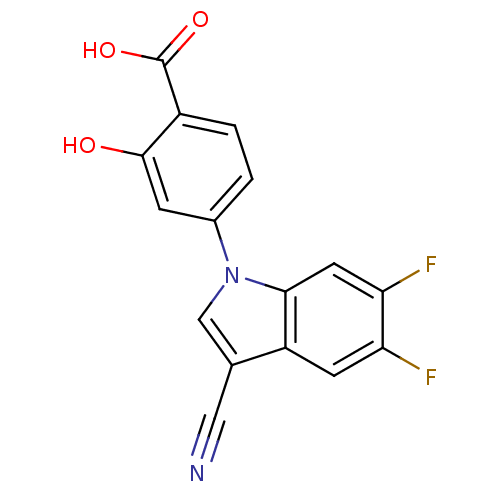 Chemical structure of BindingDB Monomer ID 152992