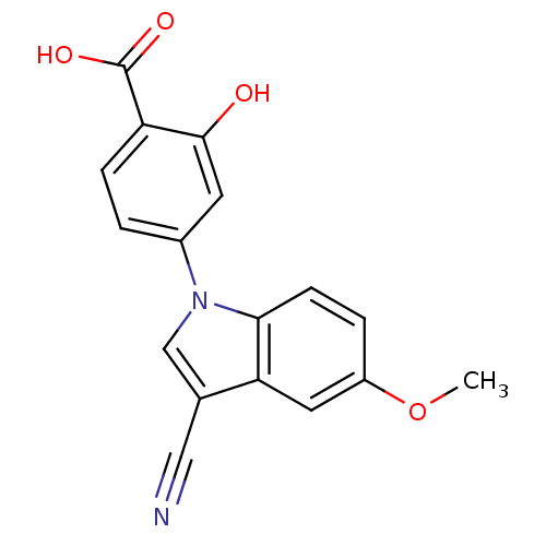 Chemical structure of BindingDB Monomer ID 153050