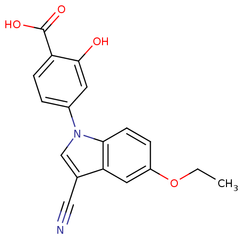 Chemical structure of BindingDB Monomer ID 153067