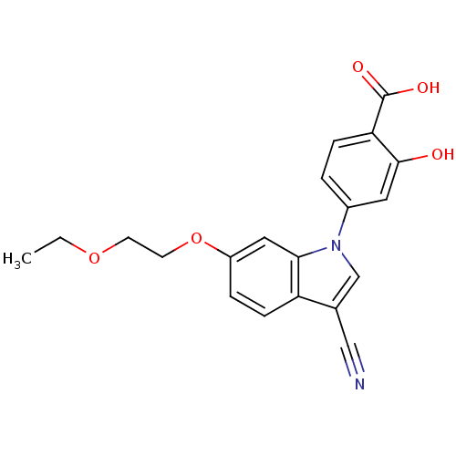 Chemical structure of BindingDB Monomer ID 153072