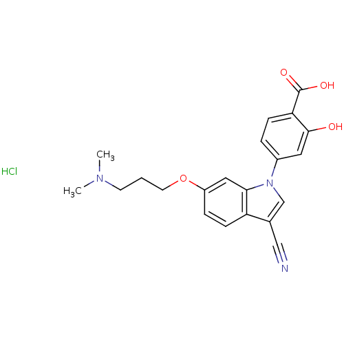 Chemical structure of BindingDB Monomer ID 153079