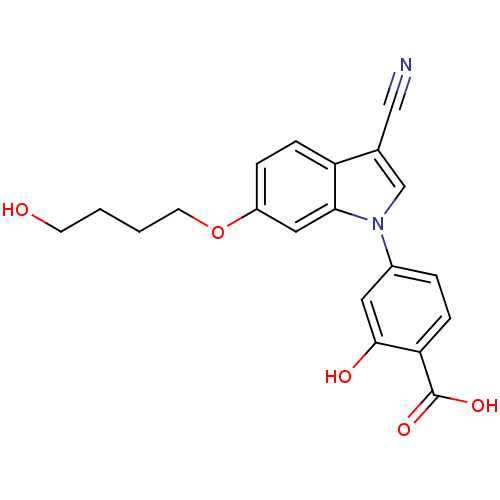 Chemical structure of BindingDB Monomer ID 153082