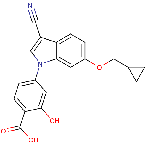 Chemical structure of BindingDB Monomer ID 153086