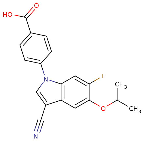Chemical structure of BindingDB Monomer ID 153100