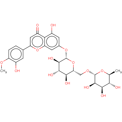 Chemical structure of BindingDB Monomer ID 153267