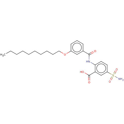 Chemical structure of BindingDB Monomer ID 153303