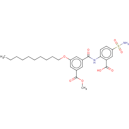 Chemical structure of BindingDB Monomer ID 153324