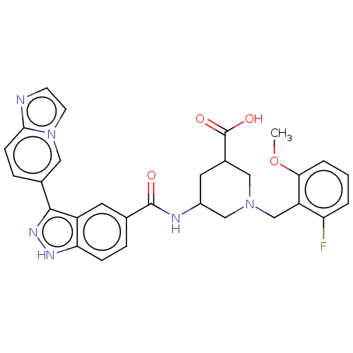 Chemical structure of BindingDB Monomer ID 154720