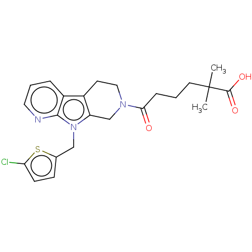Chemical structure of BindingDB Monomer ID 155279