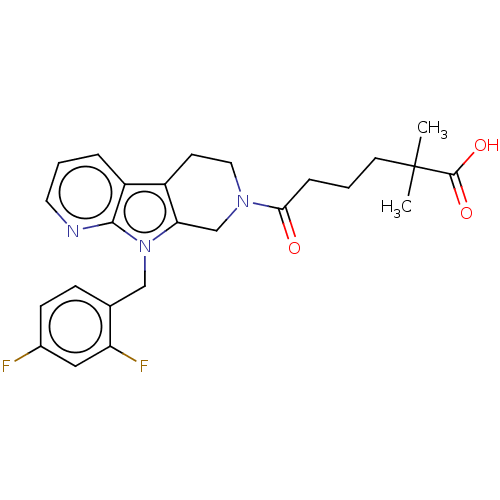 Chemical structure of BindingDB Monomer ID 155280