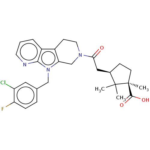 Chemical structure of BindingDB Monomer ID 155310