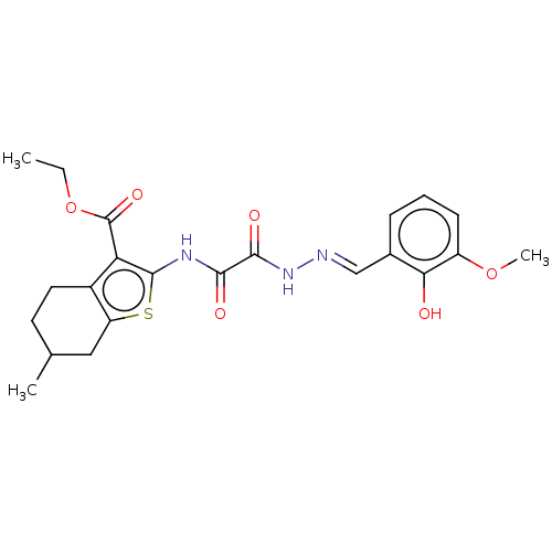 Chemical structure of BindingDB Monomer ID 155392