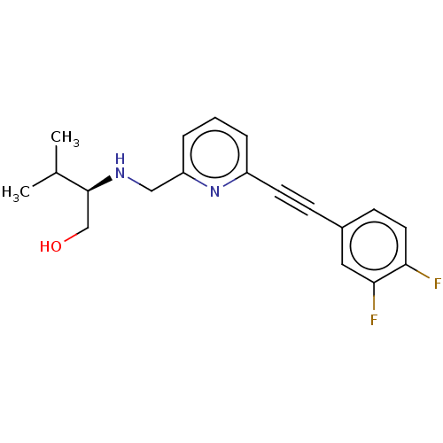 Chemical structure of BindingDB Monomer ID 155820