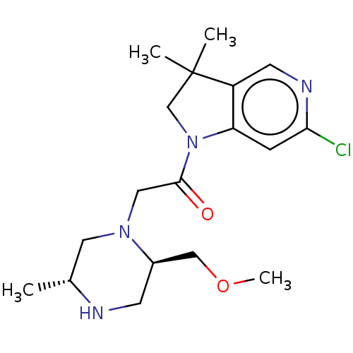 Chemical structure of BindingDB Monomer ID 156011