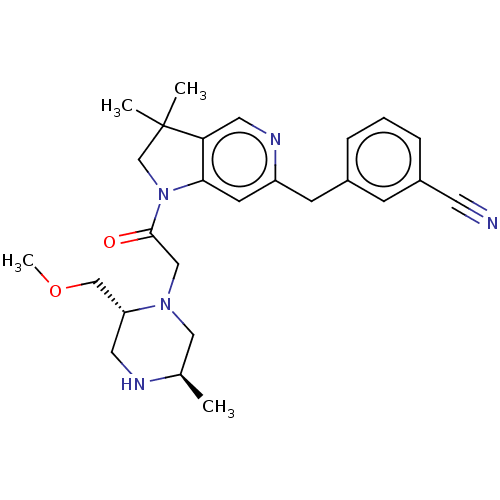 Chemical structure of BindingDB Monomer ID 156029