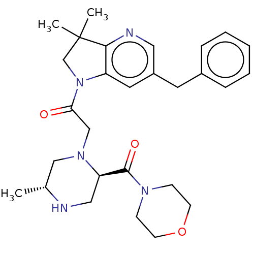 Chemical structure of BindingDB Monomer ID 156109