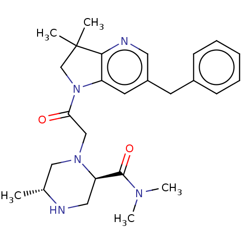 Chemical structure of BindingDB Monomer ID 156119