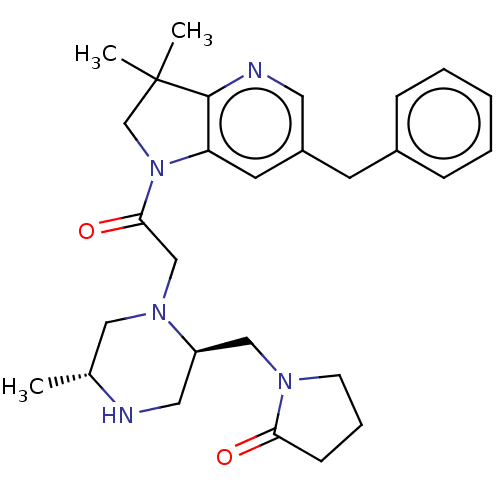 Chemical structure of BindingDB Monomer ID 156129