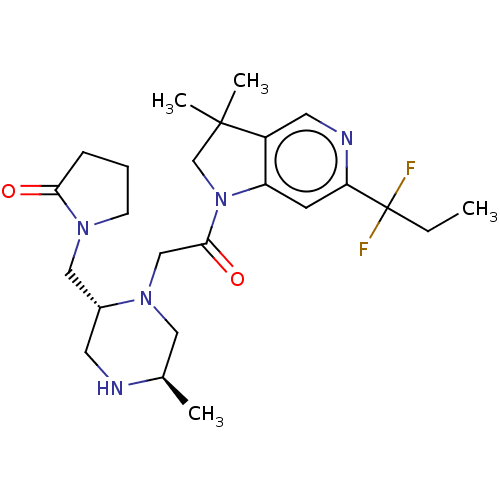 Chemical structure of BindingDB Monomer ID 156147
