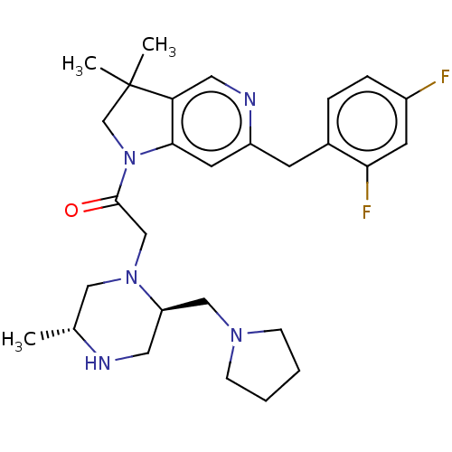 Chemical structure of BindingDB Monomer ID 156169