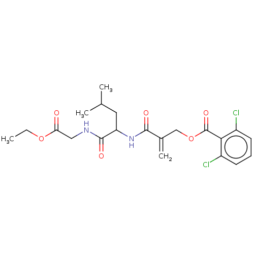 Chemical structure of BindingDB Monomer ID 156236