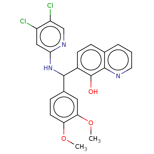 Chemical structure of BindingDB Monomer ID 156619
