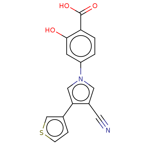 Chemical structure of BindingDB Monomer ID 158021