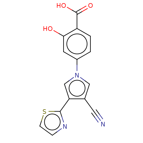 Chemical structure of BindingDB Monomer ID 158050