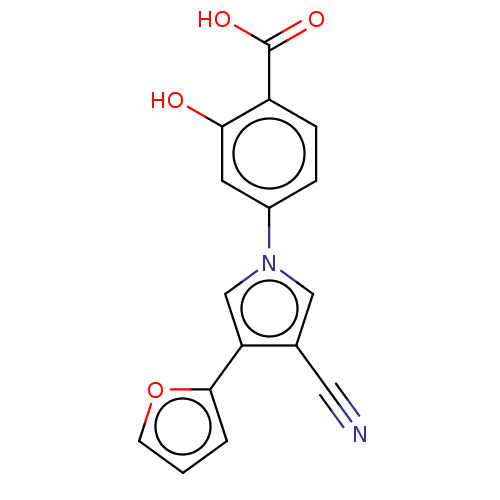 Chemical structure of BindingDB Monomer ID 158057