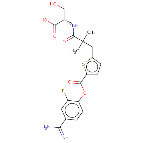 Chemical structure of BindingDB Monomer ID 158076