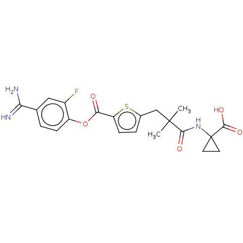 Chemical structure of BindingDB Monomer ID 158129