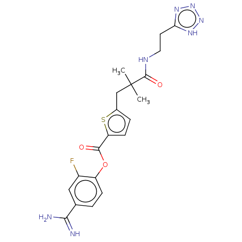 Chemical structure of BindingDB Monomer ID 158136