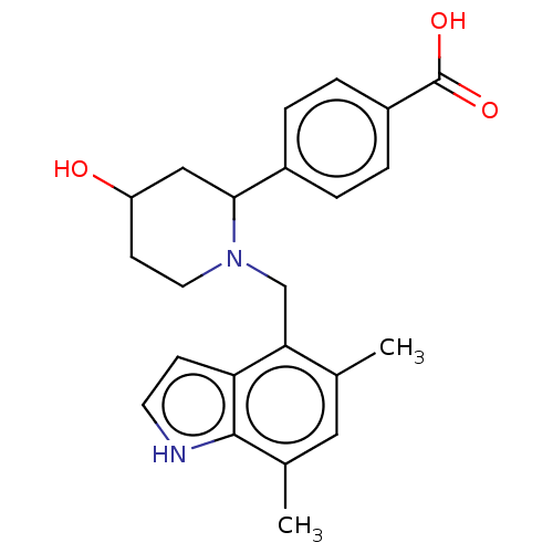 Chemical structure of BindingDB Monomer ID 159302