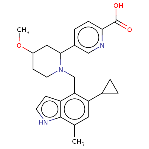 Chemical structure of BindingDB Monomer ID 159566