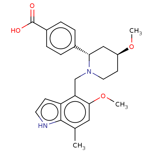 Chemical structure of BindingDB Monomer ID 160036