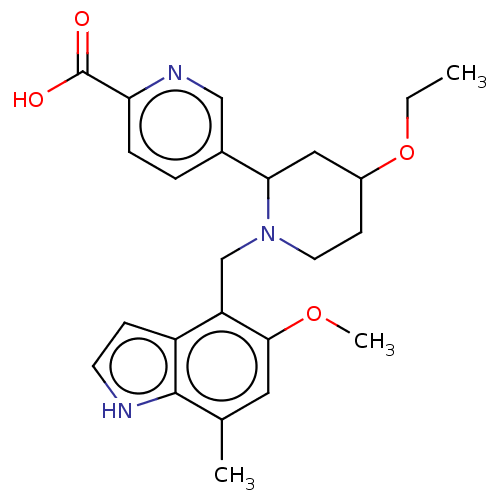 Chemical structure of BindingDB Monomer ID 160102