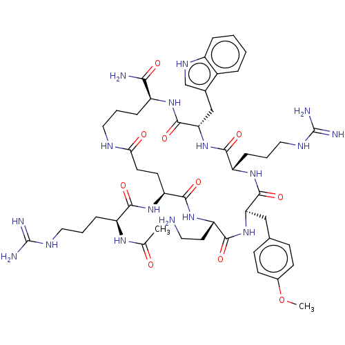 Chemical structure of BindingDB Monomer ID 160170