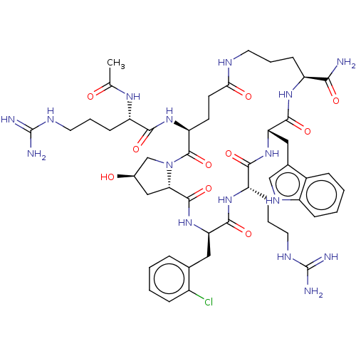 Chemical structure of BindingDB Monomer ID 160187