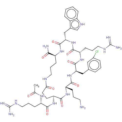 Chemical structure of BindingDB Monomer ID 160255