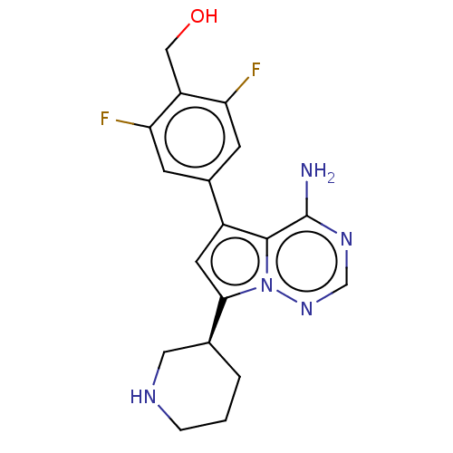 Chemical structure of BindingDB Monomer ID 160284