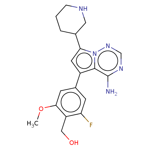 Chemical structure of BindingDB Monomer ID 160302