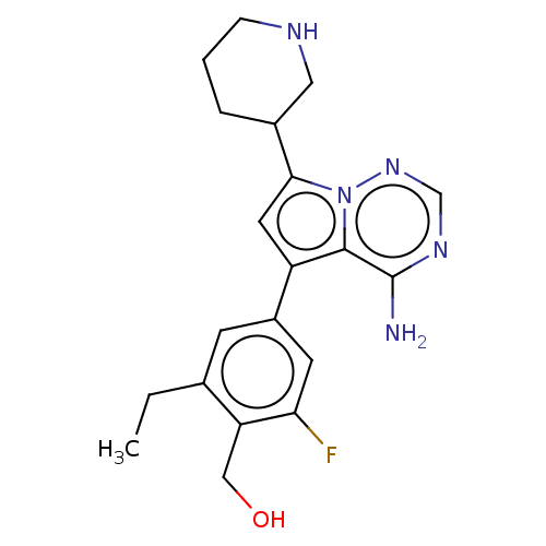 Chemical structure of BindingDB Monomer ID 160310